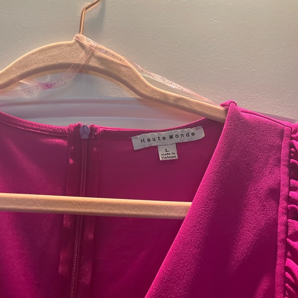 Pink jumpsuit